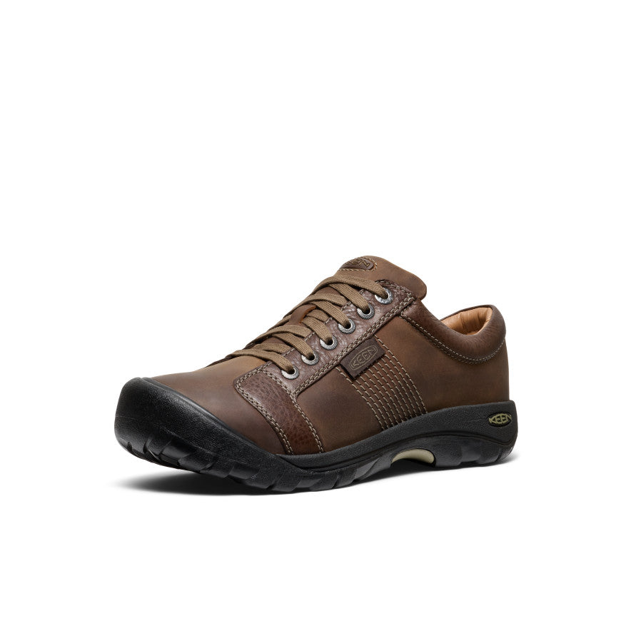 Keen Popular style | Men's Austin Shoe Wide Chocolate Brown