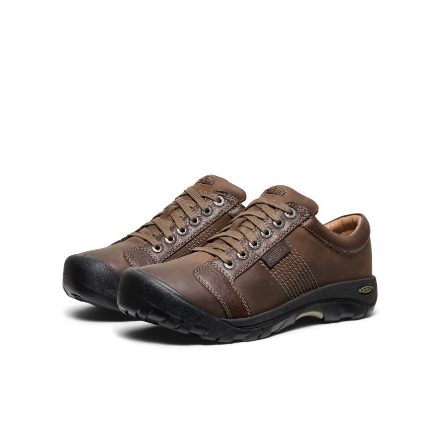 Keen Popular style | Men's Austin Shoe Wide Chocolate Brown