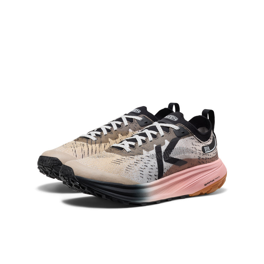 Keen Outlet | Men's Seek Trail Running Shoe Black/Sunset Sand
