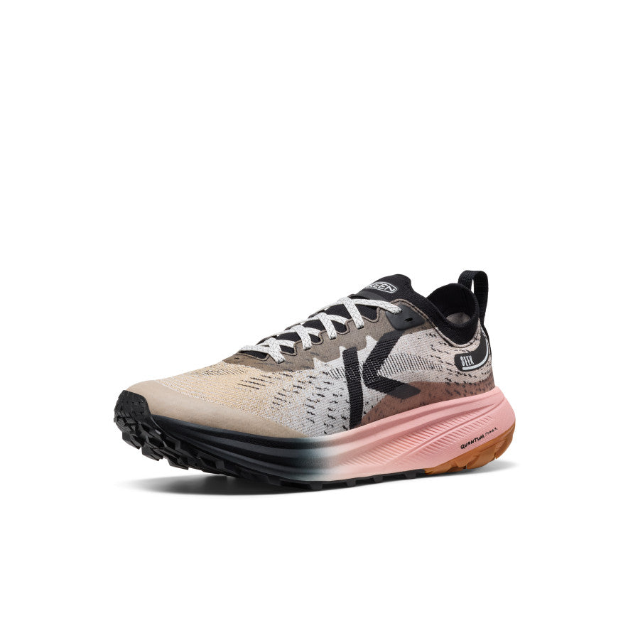 Keen Outlet | Men's Seek Trail Running Shoe Black/Sunset Sand