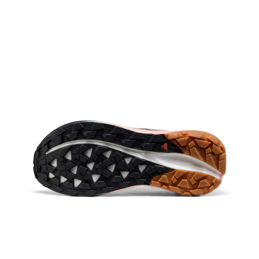 Keen Outlet | Men's Seek Trail Running Shoe Black/Sunset Sand