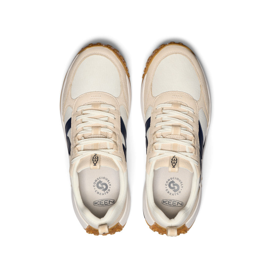 Keen US | Men's KS86 Leather Sneaker Birch/Star White
