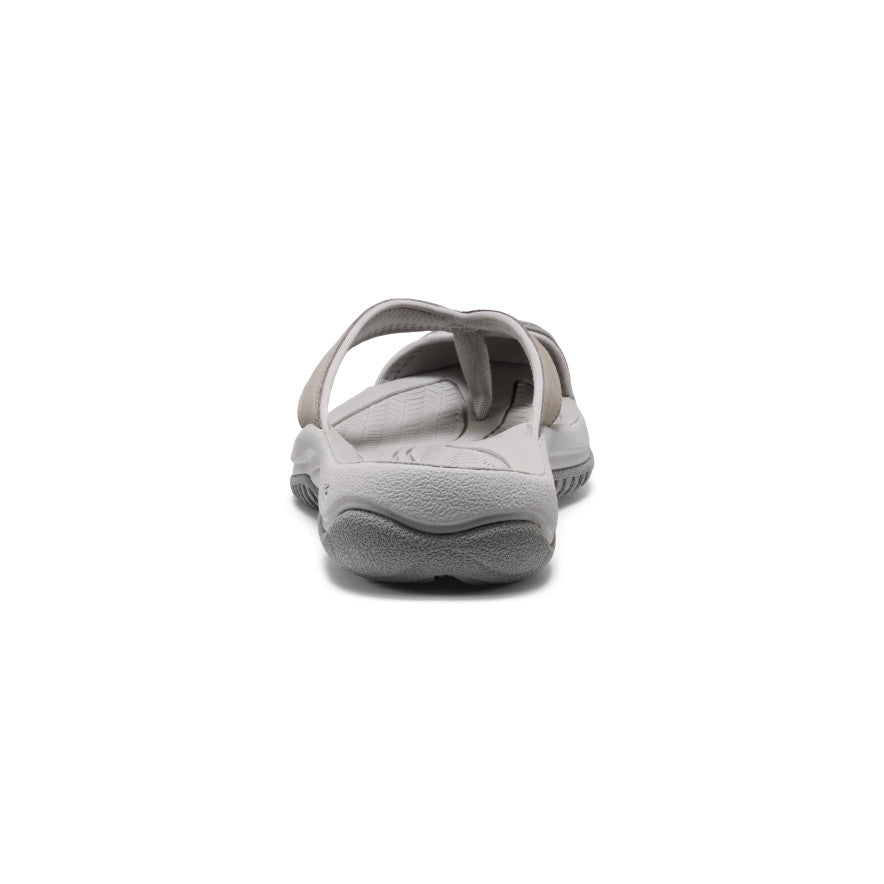 Keen Near Me | Men's Waimea Leather Flip-Flop Monochrome/Steel Grey