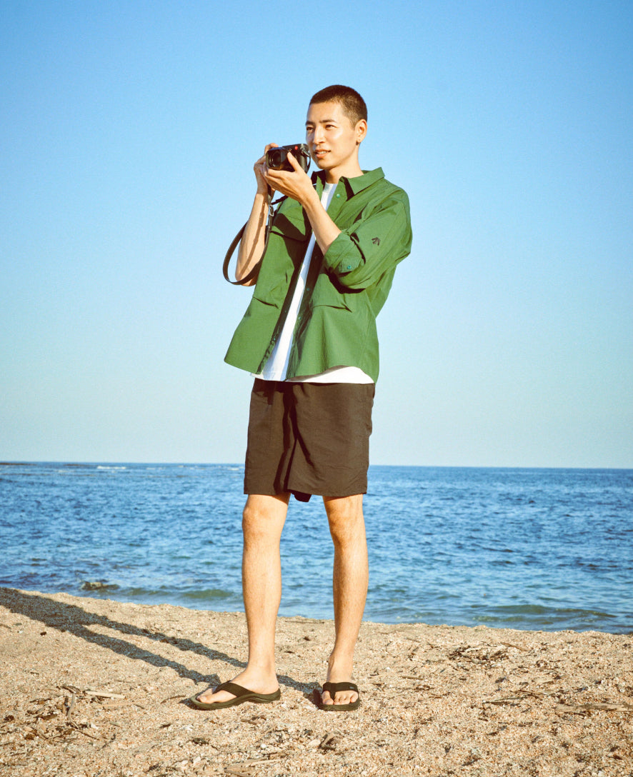Keen Outlet | Men's Kona Leather Flip-Flop Java/Dark Earth