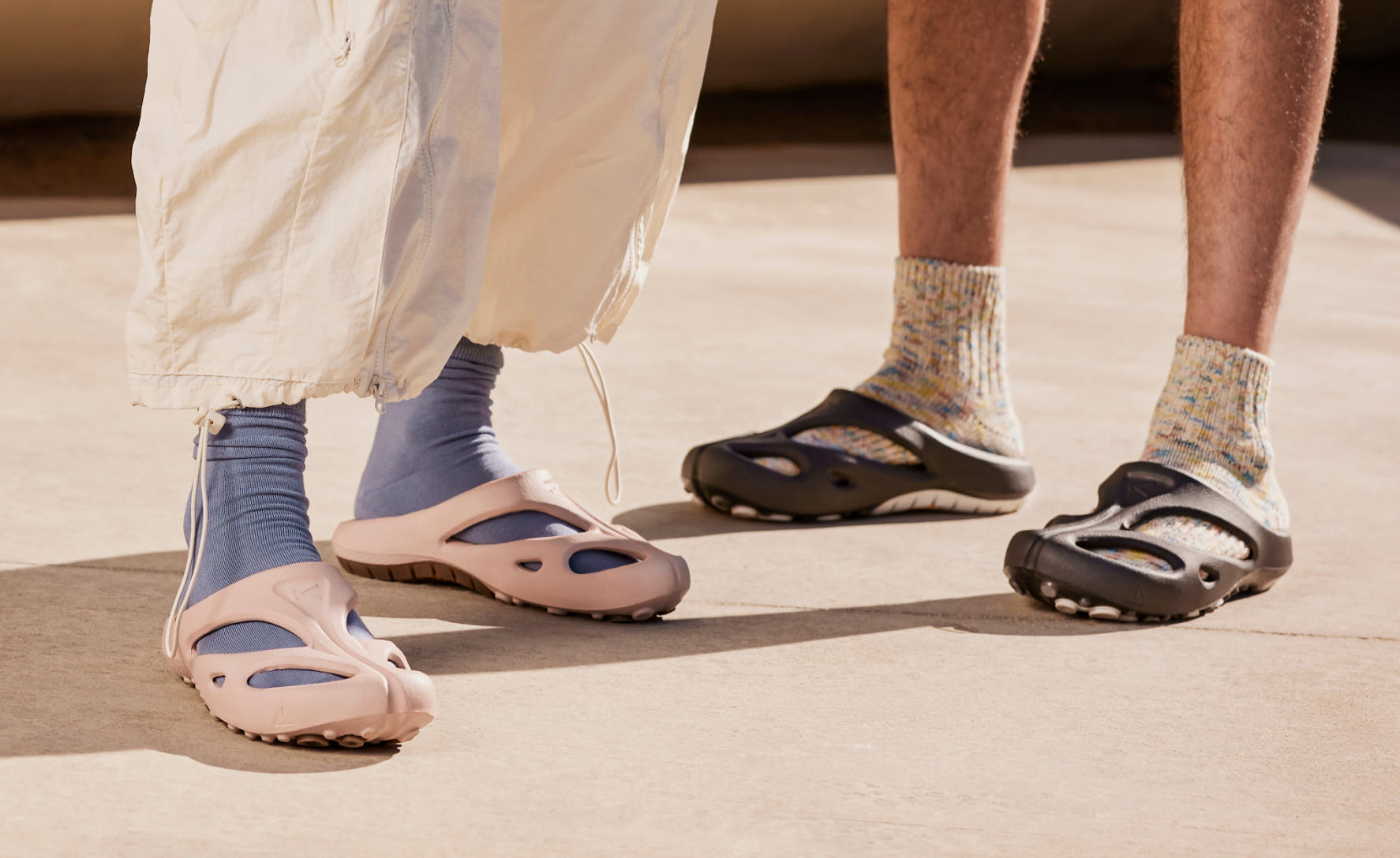 Keen Hot style | Men's Shanti Clog Black/Dawn Blue