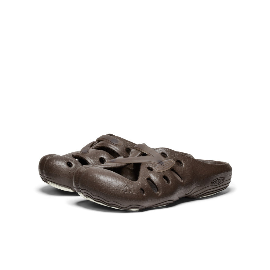 Keen Online | All Gender Yogeez Clog x Pilgrim Surf + Supply Chocolate Brown/Whisper White