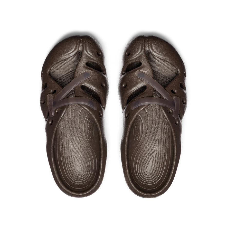 Keen Online | All Gender Yogeez Clog x Pilgrim Surf + Supply Chocolate Brown/Whisper White