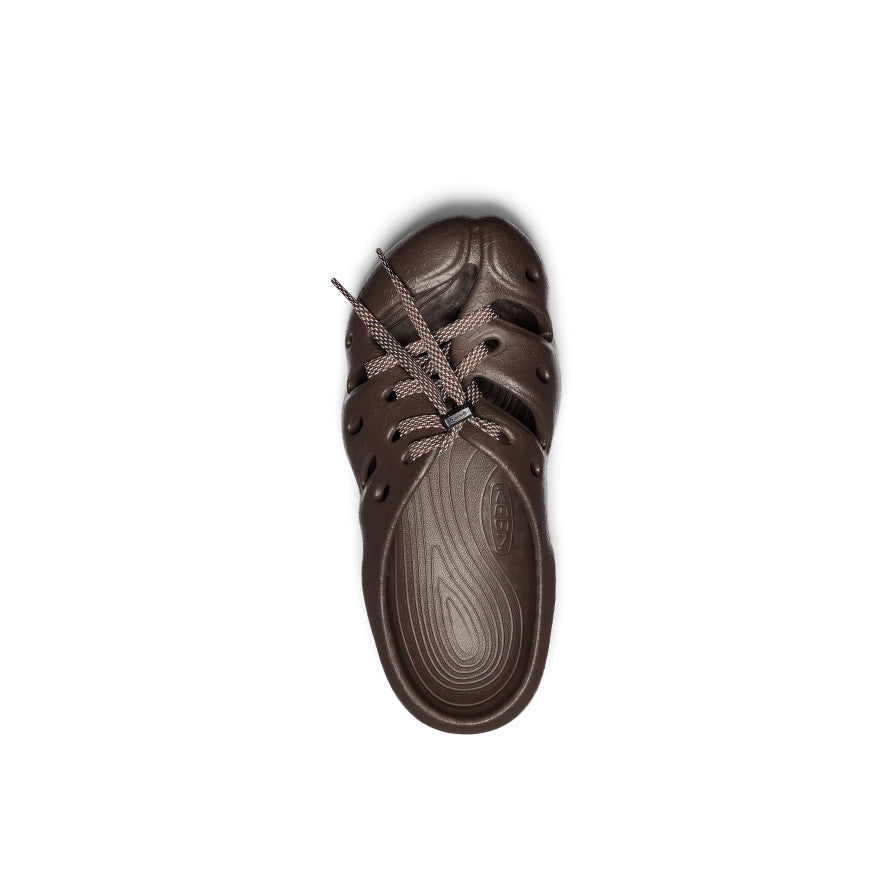 Keen Online | All Gender Yogeez Clog x Pilgrim Surf + Supply Chocolate Brown/Whisper White