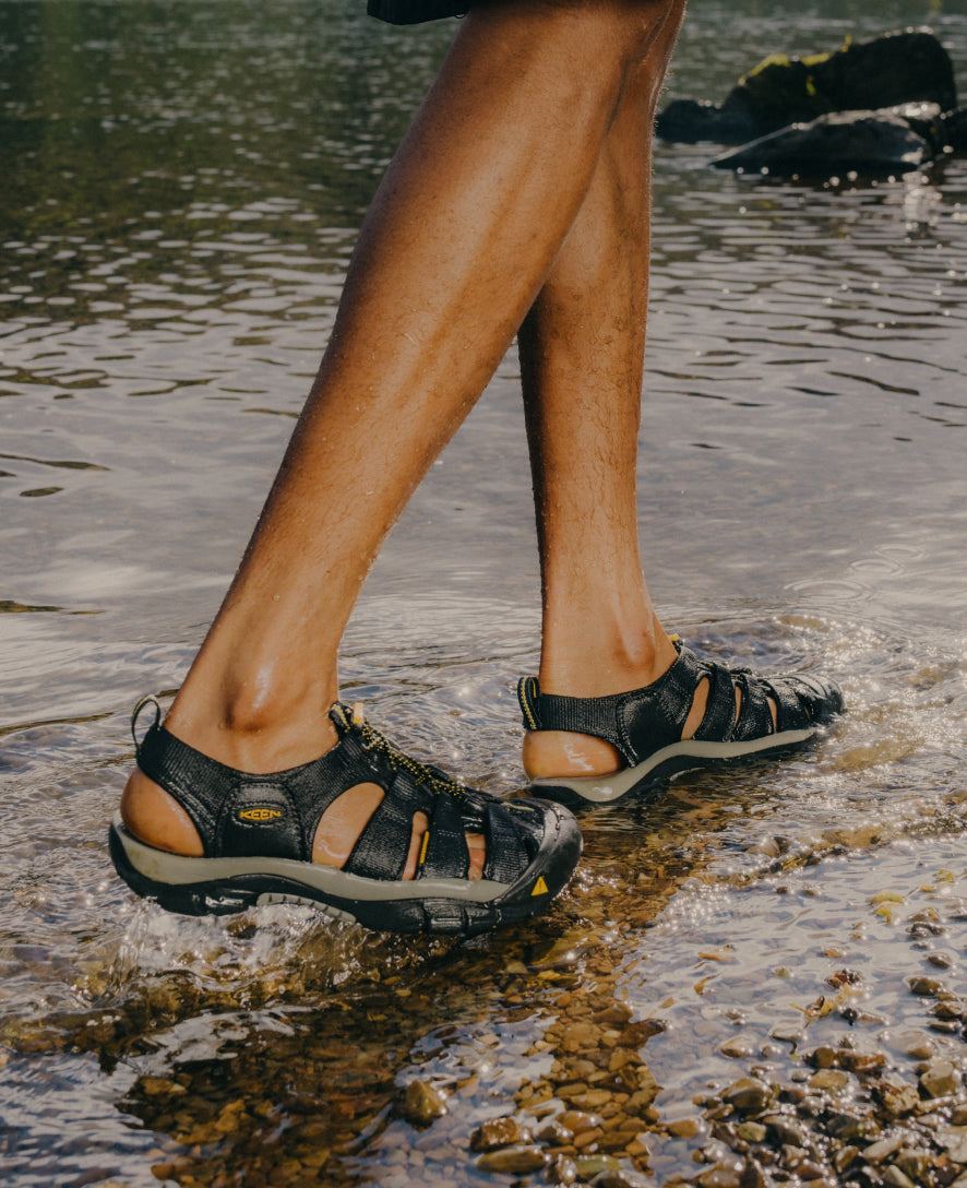 Keen Sale | Men's Newport H2 Sandal Tri-Block Birch