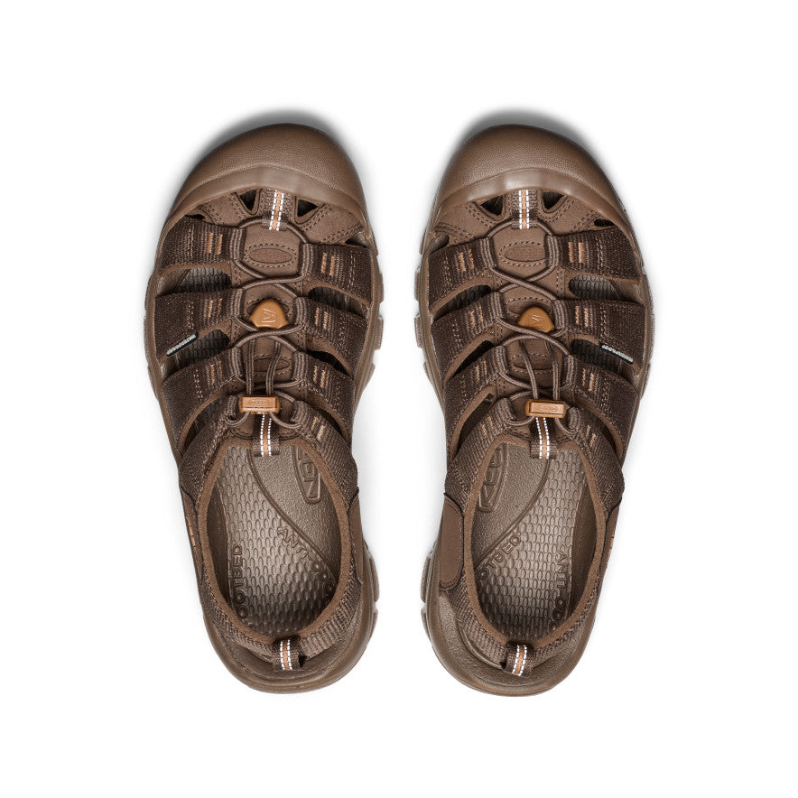 Keen New | Men's Newport H2 Sandal Monochrome/Dark Earth