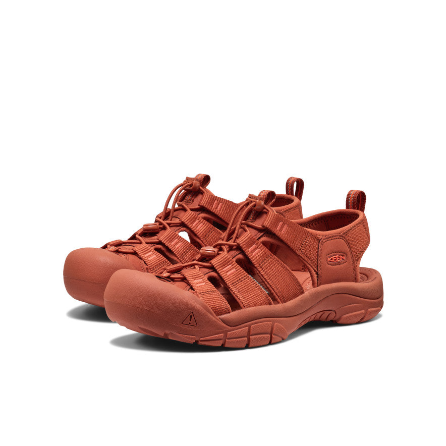 Keen | Men's Newport H2 Sandal Monochrome/Burnt Brick
