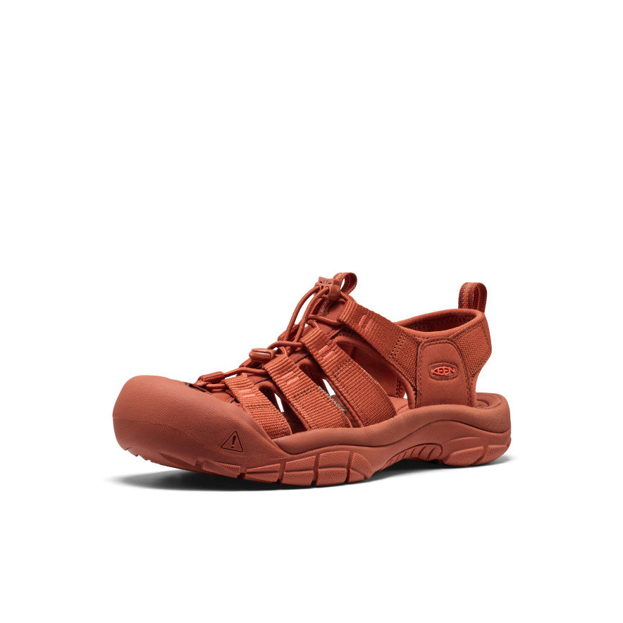 Keen | Men's Newport H2 Sandal Monochrome/Burnt Brick
