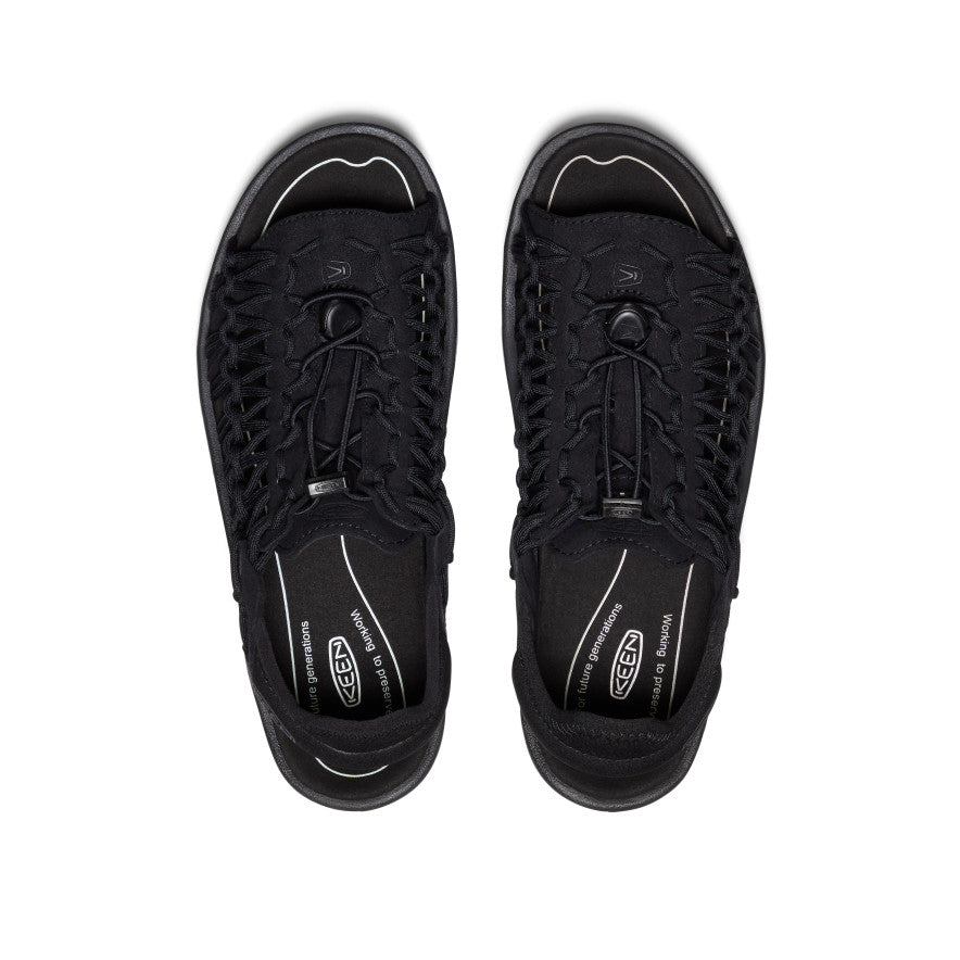 Keen Online | Men's UNEEK II Open Toe Black/Black