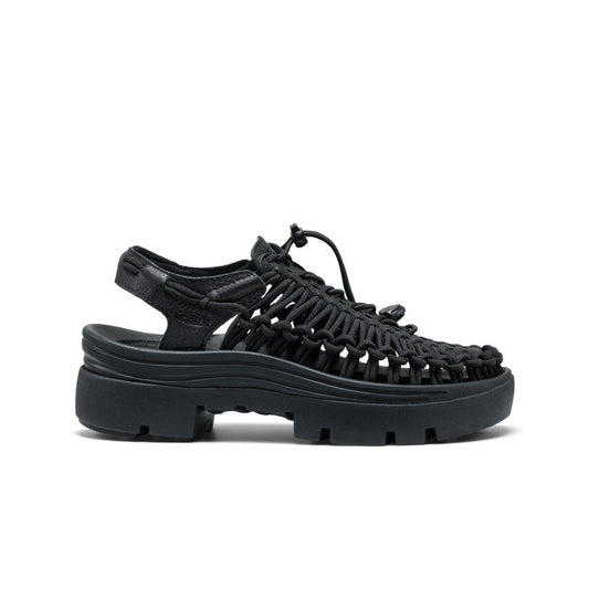 Keen On sale | All Gender UNEEK PLT Sneaker Black Smooth Lea