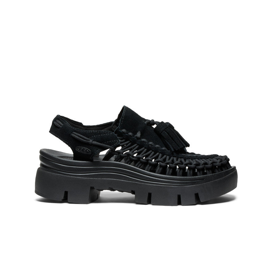 Keen Outlet | All Gender UNEEK PLT Tassel Sneaker Black/Black