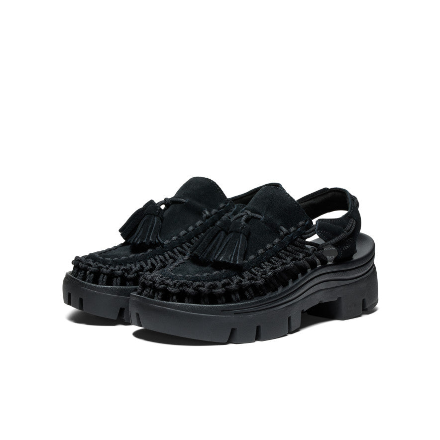 Keen Outlet | All Gender UNEEK PLT Tassel Sneaker Black/Black
