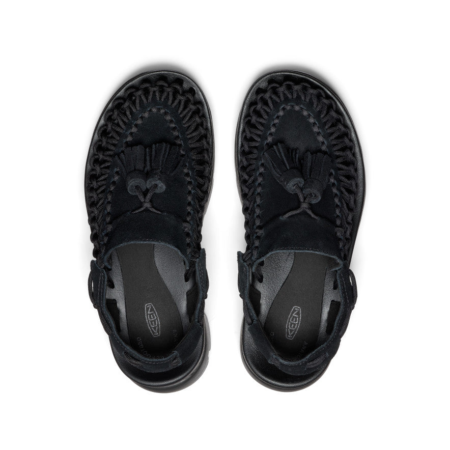 Keen Outlet | All Gender UNEEK PLT Tassel Sneaker Black/Black