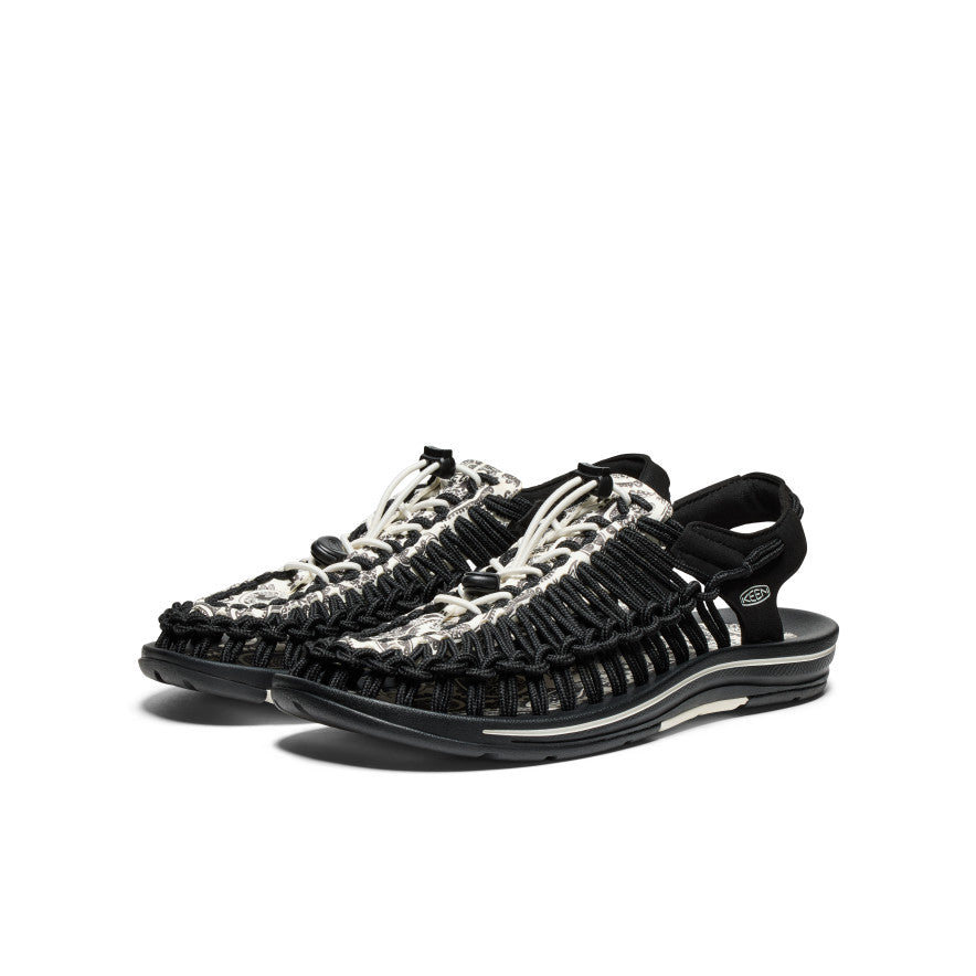 Keen | Men's UNEEK Sneaker x T.H.C. Blk Raven Paisley