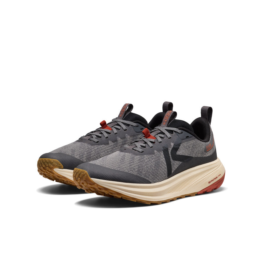 Keen New | Men's Roam Trail Running Shoe Magnet/Burnt Brick