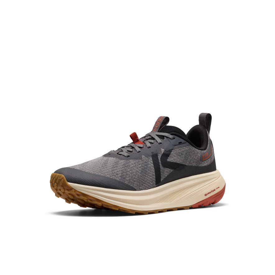 Keen New | Men's Roam Trail Running Shoe Magnet/Burnt Brick