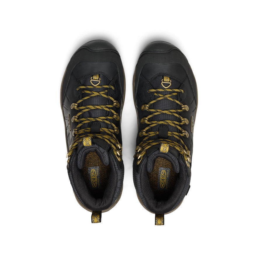 Keen Near Me | Men's Revel IV Polar Waterproof Boot Black/Lemon Curry