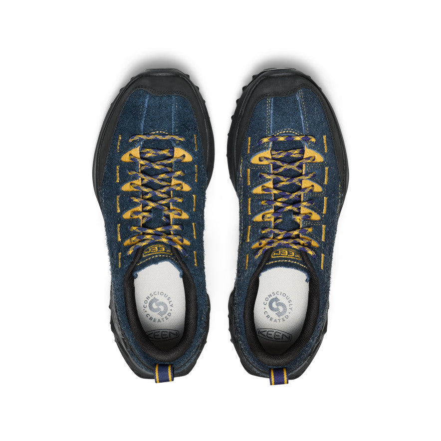 Keen Online | Men's Jasper Zionic Sneaker Sky Captain/Lemon Curry