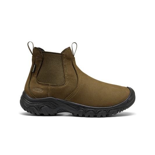 Keen Outlet | Women's Greta II Waterproof Chelsea Dark Olive/Black