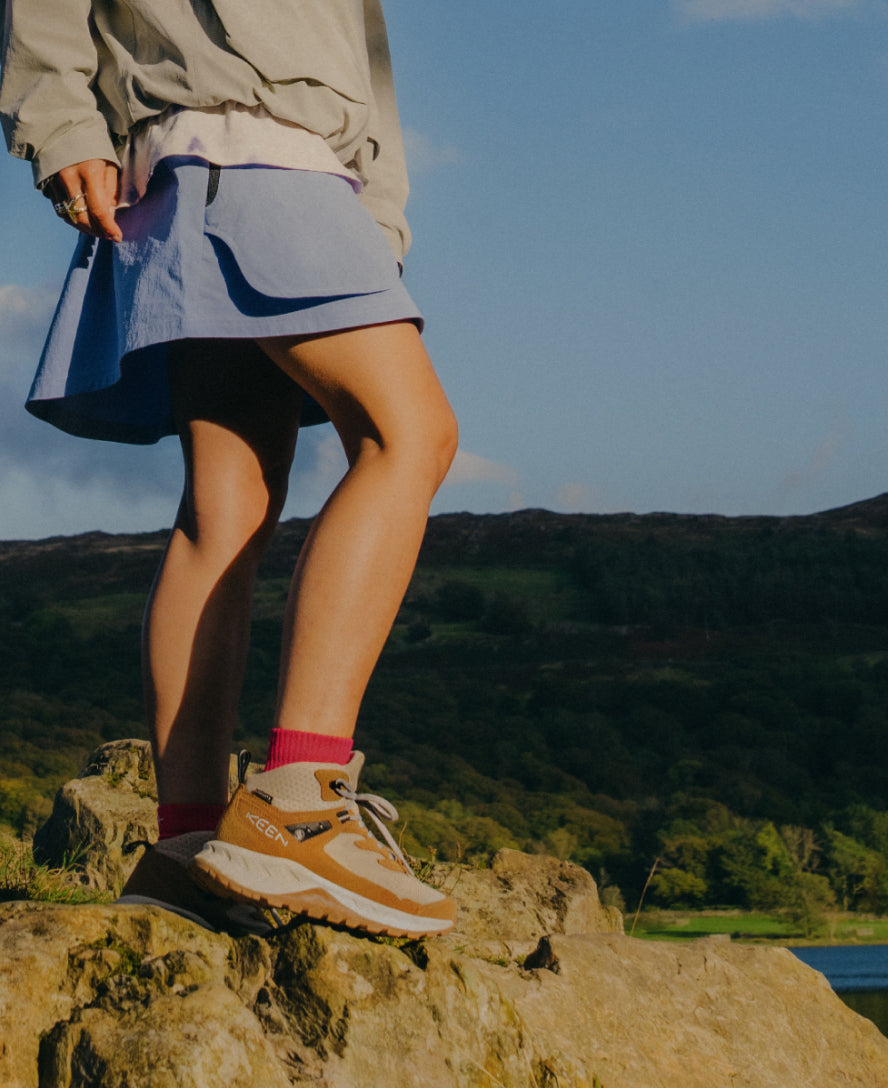 Keen Hot style | Women's Hightrail Waterproof Hiking Boot Safari/Chipmunk