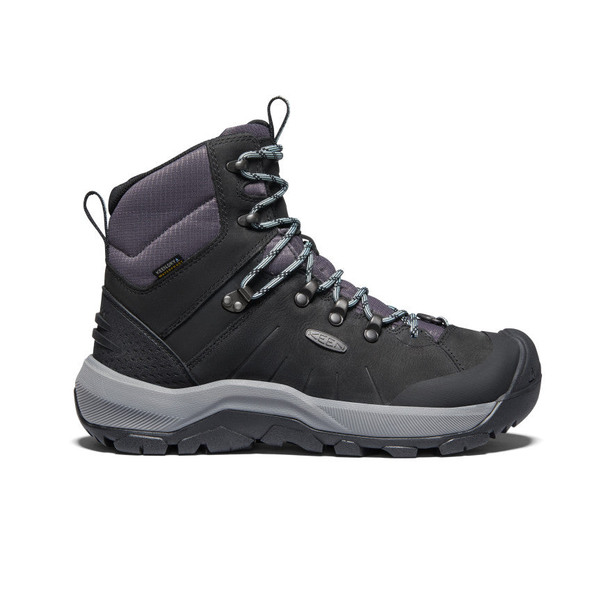 Keen New | Women's Revel IV Polar Waterproof Boot Black/Harbor Gray
