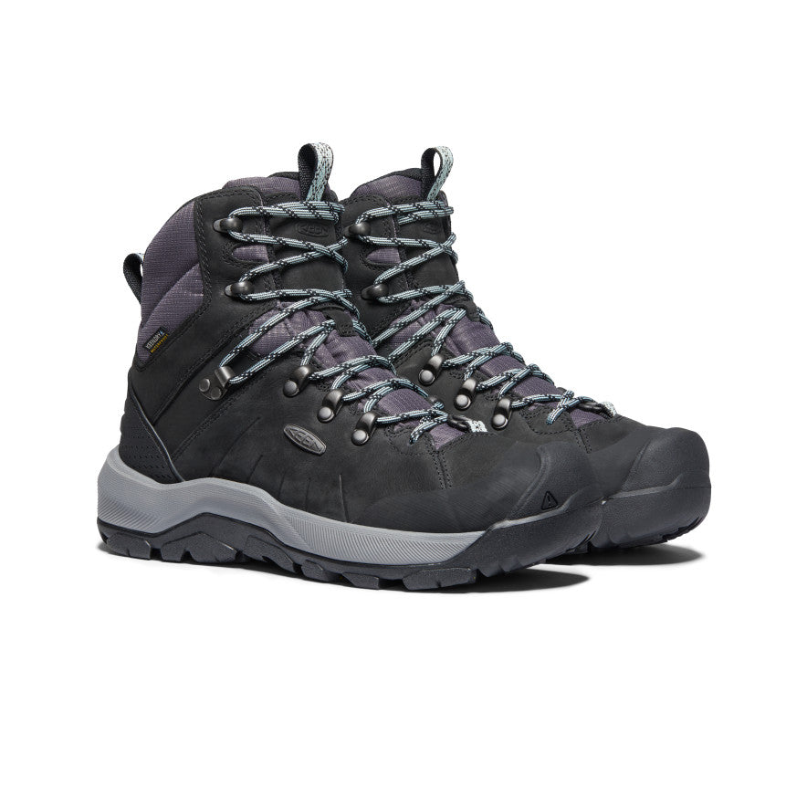 Keen New | Women's Revel IV Polar Waterproof Boot Black/Harbor Gray