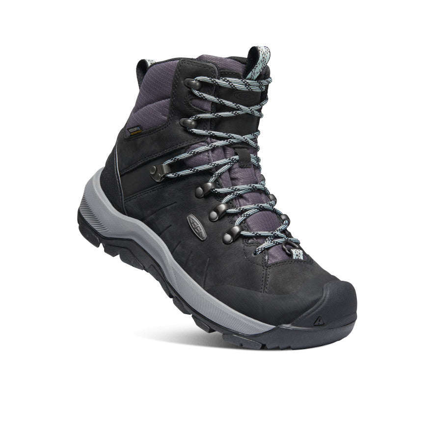 Keen New | Women's Revel IV Polar Waterproof Boot Black/Harbor Gray