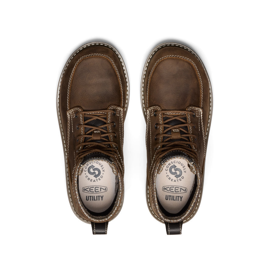 Keen Popular style | Women's San Jose 6" Waterproof Boot (Aluminum Toe) Cascade Brown/Gum