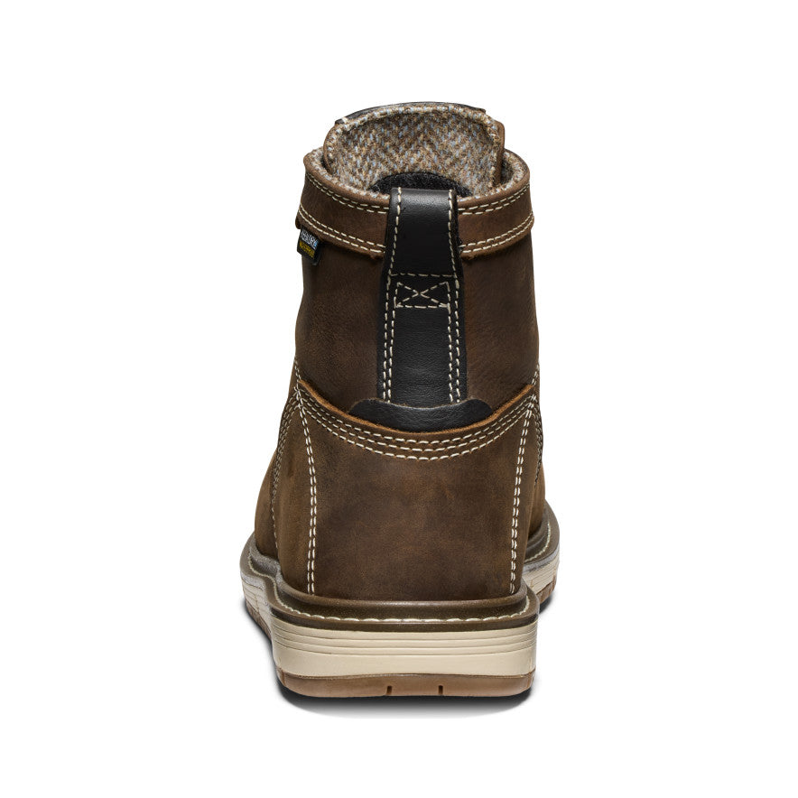 Keen Popular style | Women's San Jose 6" Waterproof Boot (Aluminum Toe) Cascade Brown/Gum