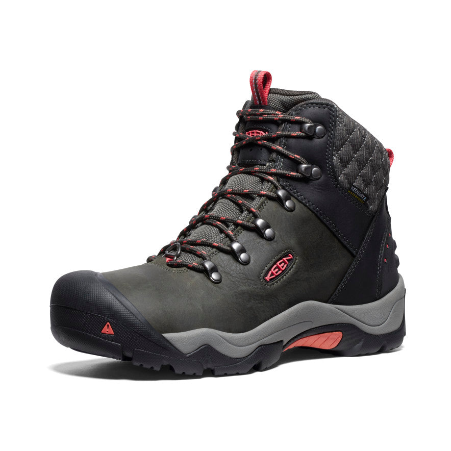 Keen Outlet | Women's Revel III Waterproof Winter Boot Black/Rose