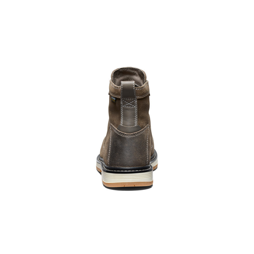 Keen Near Me | Women's San Jose 6" Waterproof 90° Heel Boot (Aluminum Toe) Steel Grey/Gum