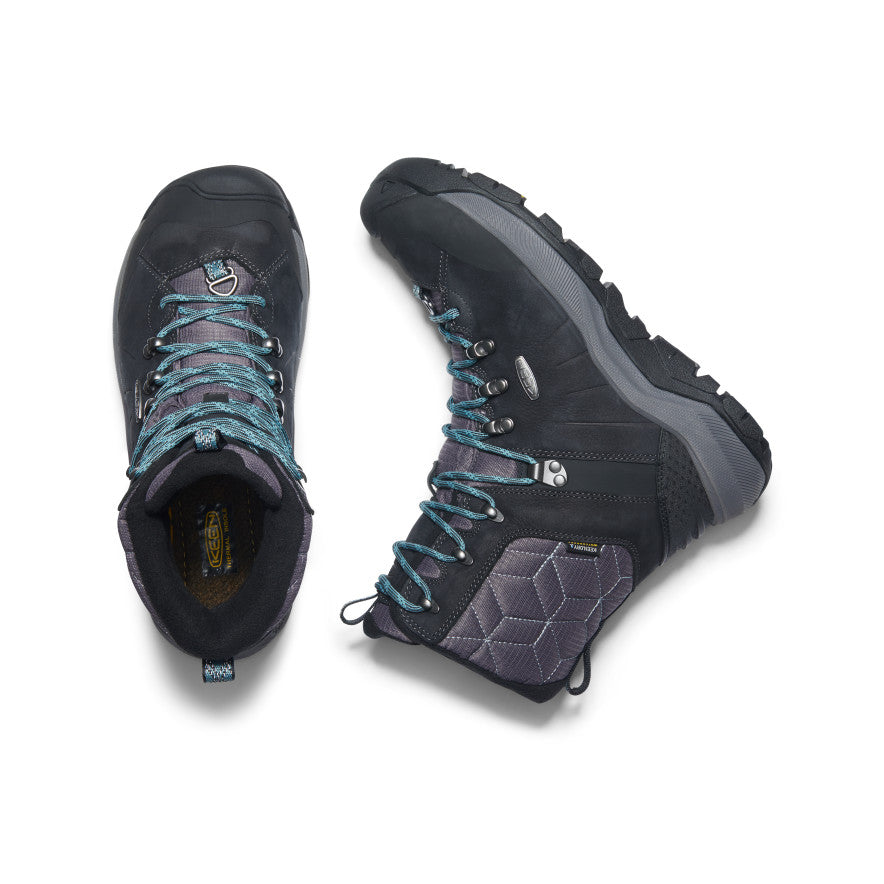 Keen On sale | Women's Revel IV High Polar Waterproof Boot Black/North Atlantic