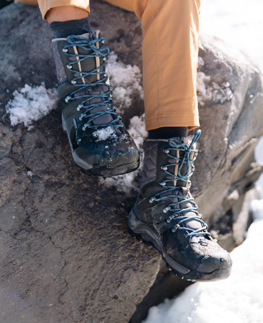 Keen On sale | Women's Revel IV High Polar Waterproof Boot Black/North Atlantic