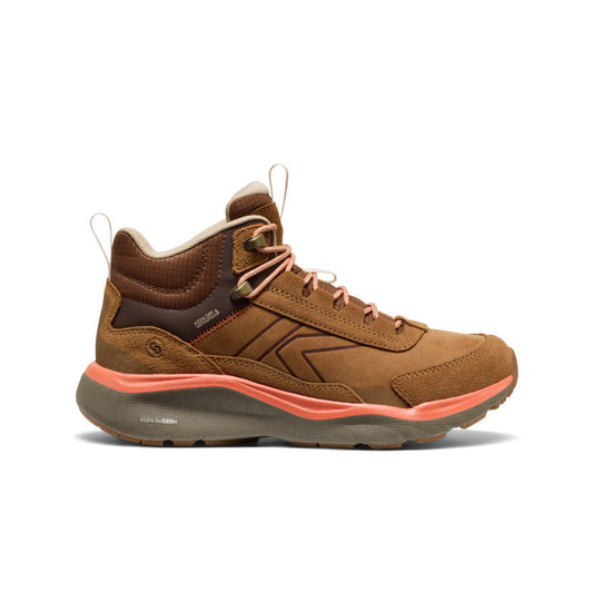 Keen Outlet | Women's Leiki Waterproof Leather Hiking Boot Chipmunk/Bison