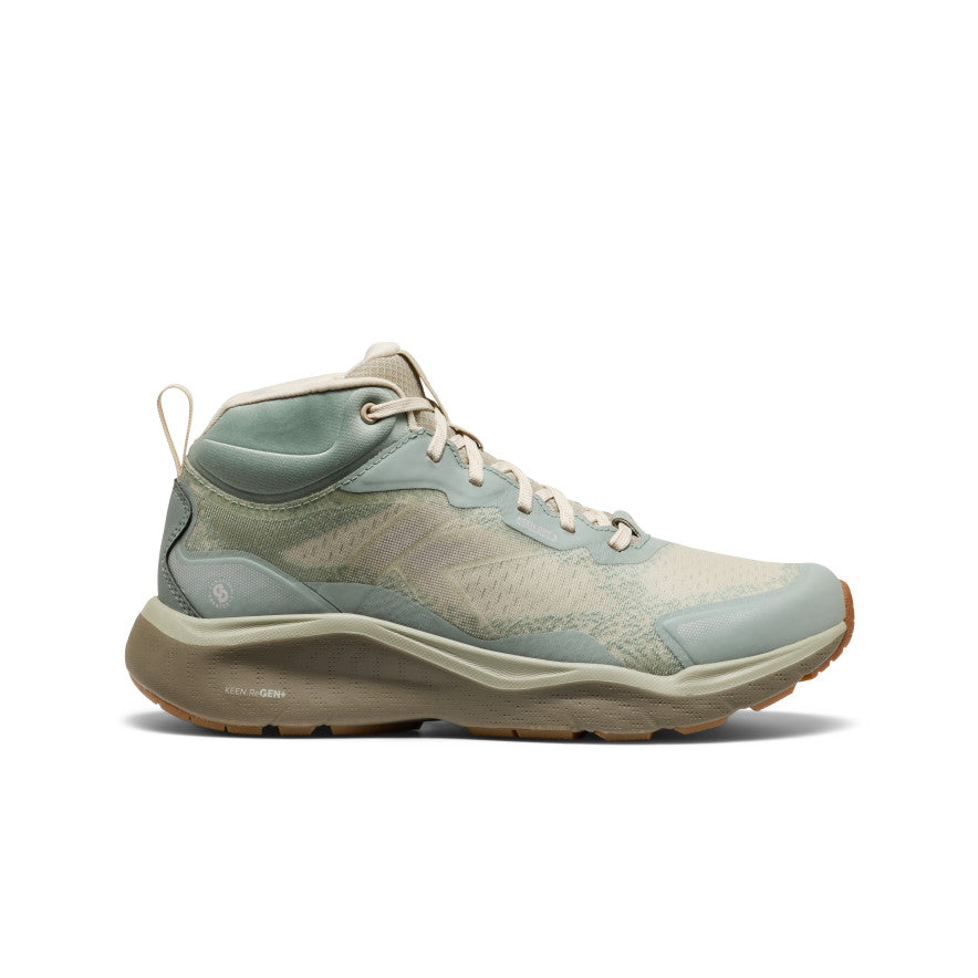 Keen Online | Women's Leiki Waterproof Hiking Boot Iceberg Green/Birch