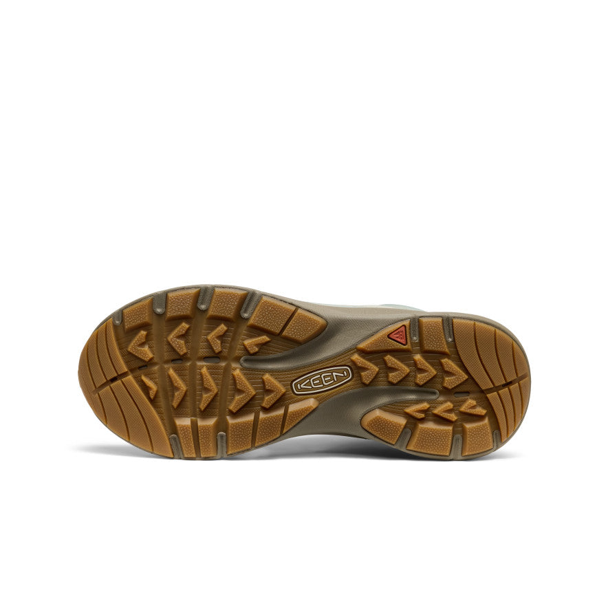 Keen Online | Women's Leiki Waterproof Hiking Boot Iceberg Green/Birch