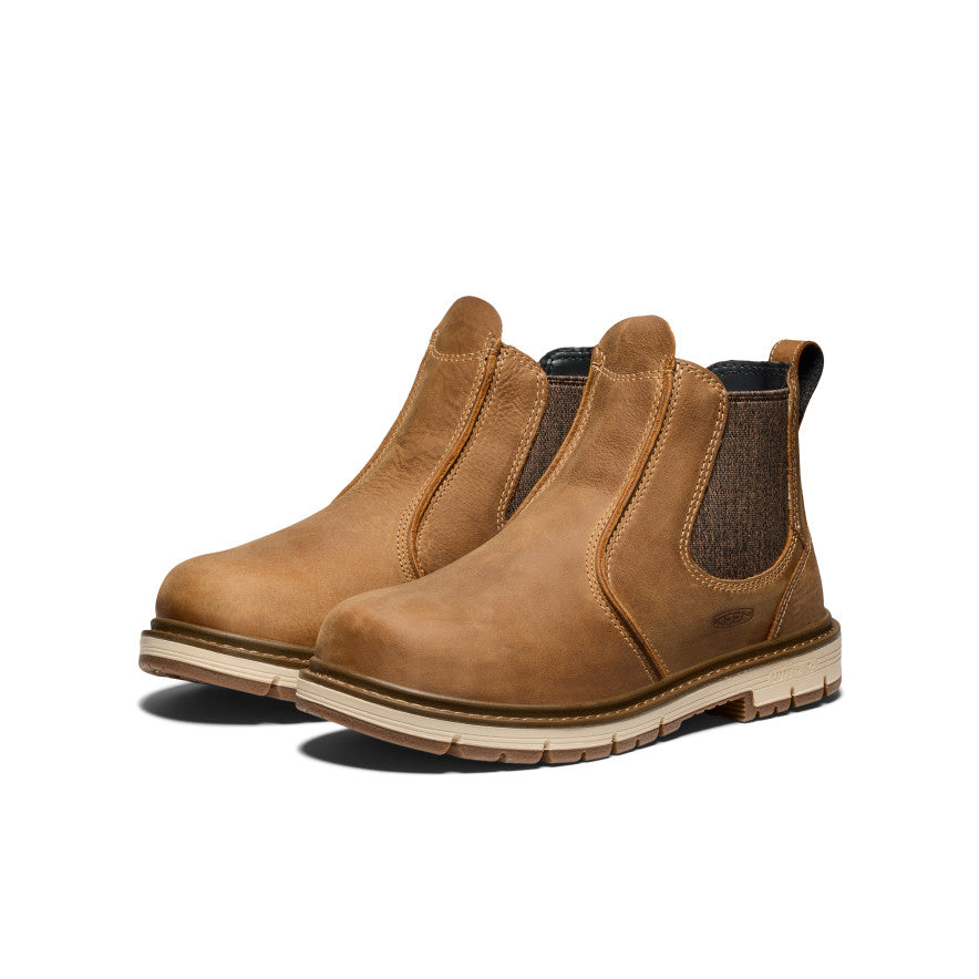 Keen Near Me | Women's San Jose Chelsea 90° Heel Boot (Soft Toe) Belgian/Gum