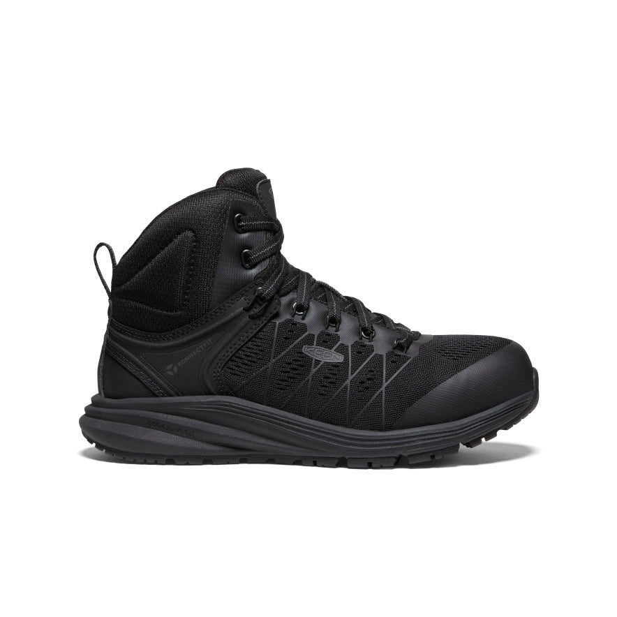 Keen Outlet | Women's Vista Energy Mid INT MET (Carbon Toe) Black/Raven