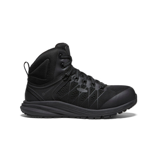 Keen Outlet | Women's Vista Energy Mid INT MET (Carbon Toe) Black/Raven