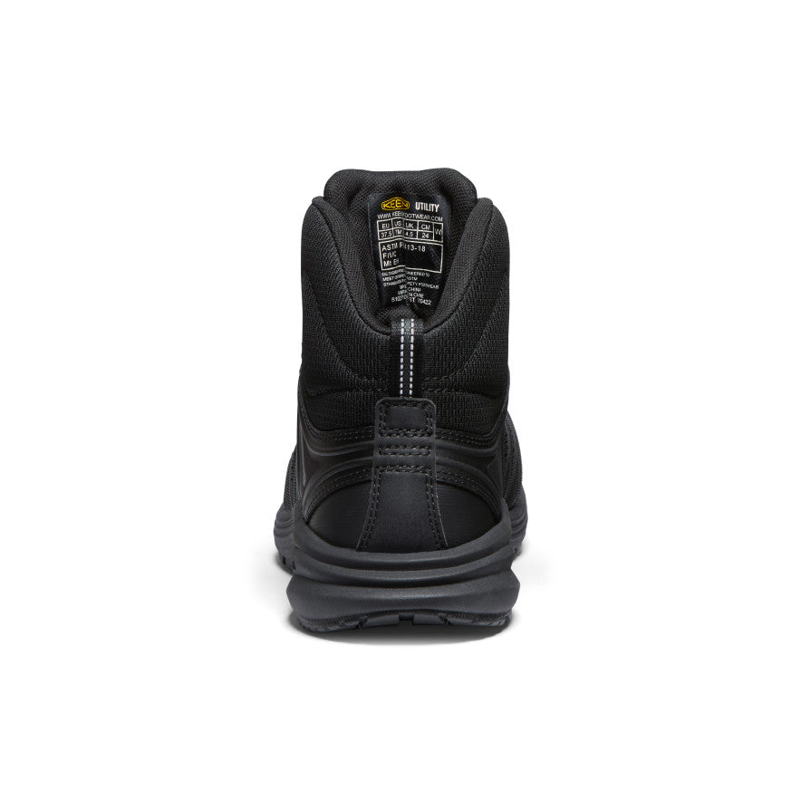 Keen Outlet | Women's Vista Energy Mid INT MET (Carbon Toe) Black/Raven