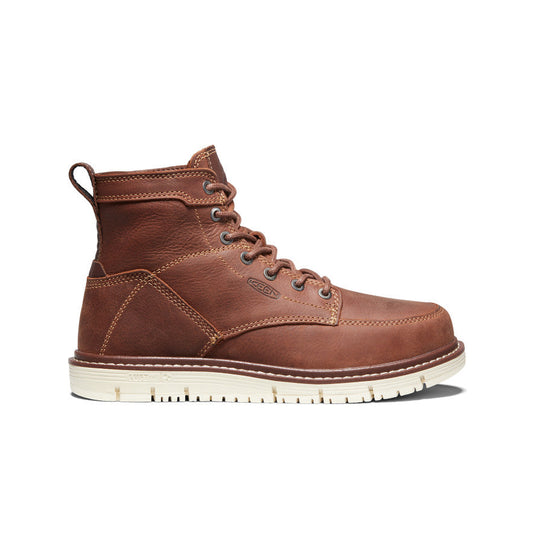 Keen US | Women's San Jose 6" Boot (Soft Toe) Gingerbread/Off White
