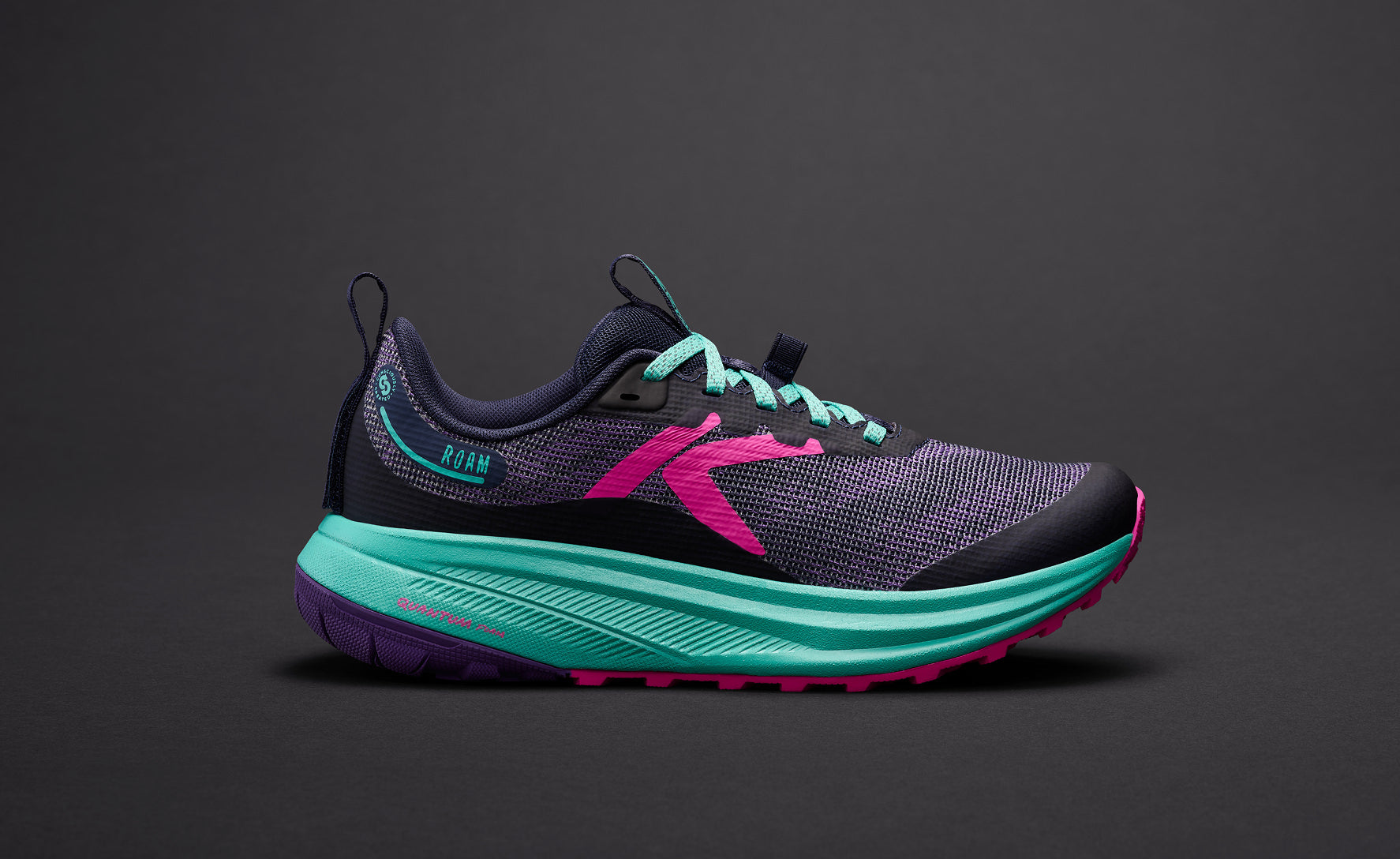Keen | Women's Roam Trail Running Shoe Pansy/Rose Violet