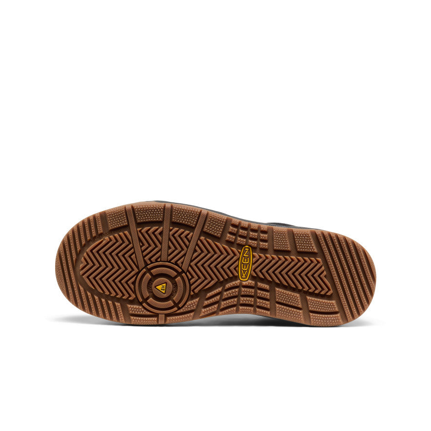 Keen Hot style | Women's Kenton Work Shoe (Carbon Toe) Black/Gum