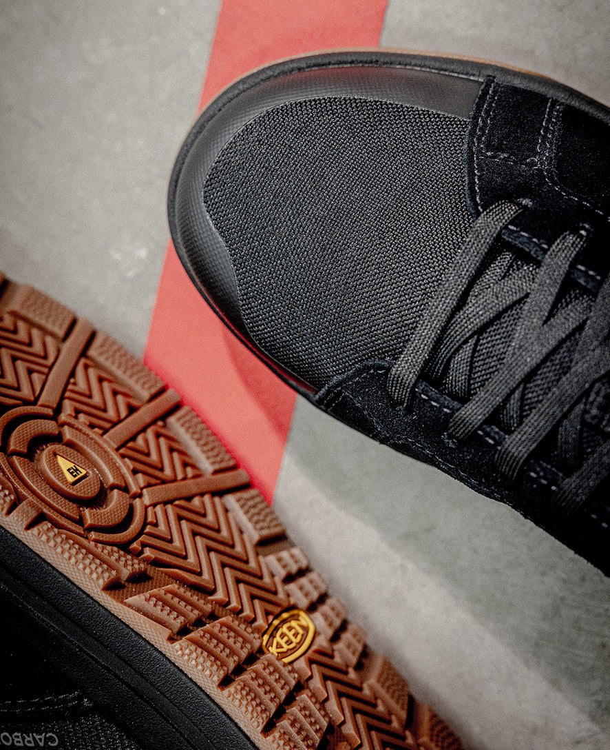 Keen Hot style | Women's Kenton Work Shoe (Carbon Toe) Black/Gum