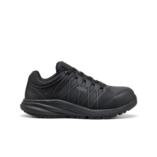 Keen Online | Women's Vista Energy XT Work Sneaker INT MET (Carbon Toe) Black/Magnet