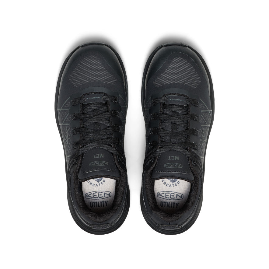 Keen Online | Women's Vista Energy XT Work Sneaker INT MET (Carbon Toe) Black/Magnet